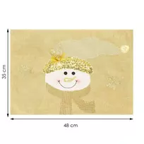 Stalo dekoracija Springos 3D sniego senis 48x35 cm