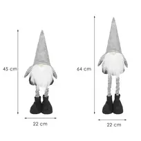 Kalėdinė puošmena Nykštukas Springos 60 cm