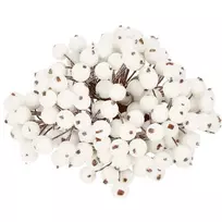 Dirbtinis dekoratyvinis šermukšnis Springos CA0743 12mm 100 vnt.