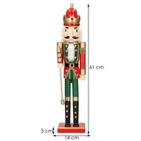 Kalėdinė puošmena Springos Spragtukas 61 cm