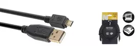 Duomenų kabelis Stagg USB-A/m - micro USB-A/m 5m