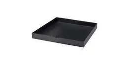 Lauko baldų komplektas Teraplast Italija Teraplast 30x30cm lėkštelė Schio Sottocubo 30 antracito spalvos