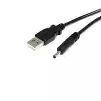 USB kabelis StarTech USB-A - DC 3.4 mm Type-H 0.9 m juodas (USB2TYPEH)