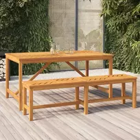 Sodo suoliukas, 150cm, akacijos medienos masyvas