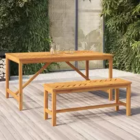 Sodo suoliukas, 110cm, akacijos medienos masyvas