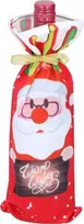 Christmas Gifts Kalėdinis dovanų maišelis buteliui Kalėdų senelis