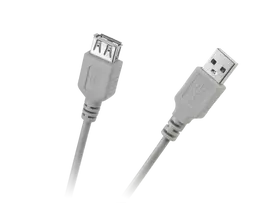 A tipo usb kištuko ir lizdo kabelis 5 m