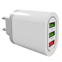 Plp37F Tinklo laidas Tinklo įkroviklis. usb, greitas, 18w baltas