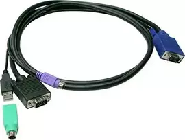 Level One LevelOne LevelOne KVM Kabelis ACC-3203 USB + PS / 2 5,00m