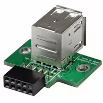 StarTech 2x USB prievadas prijungtas prie pagrindinės plokštės (USBMBADAPT2)