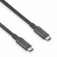 PureLink PI6000-015 kabelis USB USB 3.2 Gen 1 (3.1 Gen 1) 1,5 m USB C 10Gbit/s 100 W Juodas