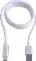 USB laidas LMP USB-A - USB-C 1 m Balta (LMP -USBC-USBA-CA-S)
