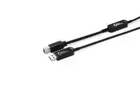 Kabelis USB MicroConnect USB-A - USB-B 10 m Juodas (MC-USB3.0AB10OP)