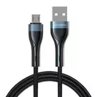 4Smarts USB-A to Micro Cable PremiumCord 10W 1m., juodas