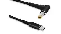 USB kabelis MicroConnect USB-C - DC 5.5 x 2.5 mm 1.2 m Juodas (USBC-DC-5A-20V)
