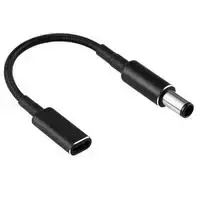 Adapteris AV CoreParts CoreParts MBXUSBC-CO0003 Lyties keitiklis / Kabeliai USB C 4.5*3.0 Juodas