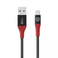 Kabelis USB MicroConnect Lightning - USB-A 1,5 m Juodas (Safe Charge USB-A to)