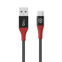 Kabelis USB MicroConnect USB-A - USB-C 1,5 m Juodas (Safe Charge USB-A to C Data)