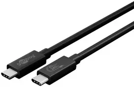 Goobay Laidas USB-C USB4 Gen 3x2 40Gb/s 240W Ilgis 0,7m