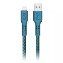 Orno Kabelis USB-A - „Lightning eXc IMMORTAL“ laidas, 0,9 m, 12 W, greitas įkrovimas, spalvų mišinys
