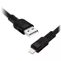 Orno Kabelis USB-A - „Lightning eXc WHIPPY Pro“ laidas, 0,9 m, 12 W, greitas įkrovimas, tamsių spalvų mišinys