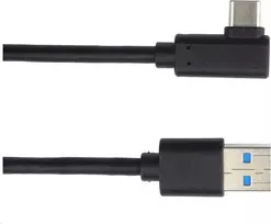 USB kabelis PremiumCord USB-A - USB-C 3 m Juodas