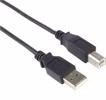 PremiumCord USB 2.0 Cable, A-B, 1m juodas