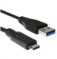 C-Tech C-TECH USB laidas, USB 2.0 AM į USB-C (AM/CM), 2m, juodas