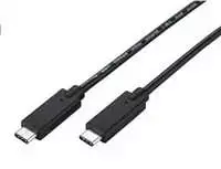 C-Tech C-TECH USB laidas USB 3.2 laidas, C tipo (CM/CM), PD 100W, 20Gbps, 1m, juodas
