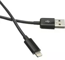 USB kabelis C-Tech USB-A - Žaibas 2 m Juodas (BB- APL- 20B)