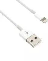 USB kabelis C-Tech USB-A - Žaibas 2 m Balta (BB- APL-20W)