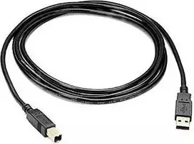 USB kabelis PremiumCord USB-A - USB-B 5 m Juodas (ku2ab5Bk)
