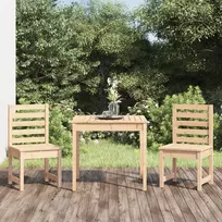 Lauko baldų komplektas Sodo bistro baldų komplektas, 3 dalių, pušies medienos masyvas