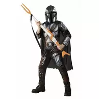 Kostiumas vaikams Rubies Deluxe The Mandalorian Juoda