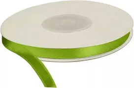Party Deco PartyDeco satininė juostelė 6mm/25m žalia obuolys
