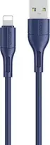 USAMS U68 Lightning 2A greitojo įkrovimo laidas 1m mėlynas SJ500USB03 (US-SJ500)