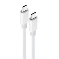 Maxlife MXUC-05 laidas USB-C – USB-C 1,0 m 100W baltas