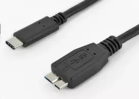 USB kabelis PremiumCord USB-C - mikro B 0,6 m juodasis (ku31cmb06bk)