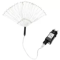 Šviečianti dekoracija Springos sprogstanti žvaigždė, 100 LED, šilta balta, 40 cm