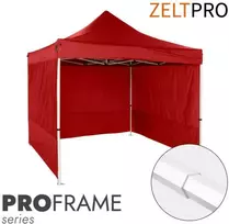 Prekybinė Palapinė 2x2 Raudona Zeltpro PROFRAME