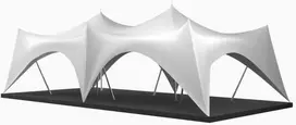 Zeltpro Crown Paviljonas 100 m2
