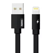 Remax Kerolla USB - Lightning kabelis 2m - Juodas