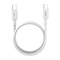 USB-C laidas su USB-C Remax Marlik, 2m, 100W (baltas)