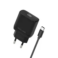 Beline Laidinis įkroviklis 1x USB-C 30W + kabelis USB-C juodos spalvos PD 3.0 BLNCB30C GaN