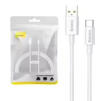 USB laidas per USB-C Baseus Superior 100 W 1.5 m (baltas)