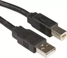 ROLINE USB 2.0 kabelis, A-B tipo 3 m, 3 m, USB A, USB B, USB 2.0, kištukas/kištukas, juodas