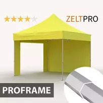 Prekybinė Palapinė 2x2 Geltona Zeltpro PROFRAME