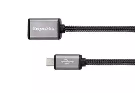 Kruger & Matz Usb kabelis - mikro usb lizdas - kištukas 1,0 m kruger&matz