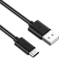 USB kabelis PremiumCord USB-A - USB-C 0,5 m Juodas (ku31cf05Bk)