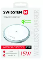 Swissten 15W belaidis įkroviklis su USB-C 1,5 m laidu